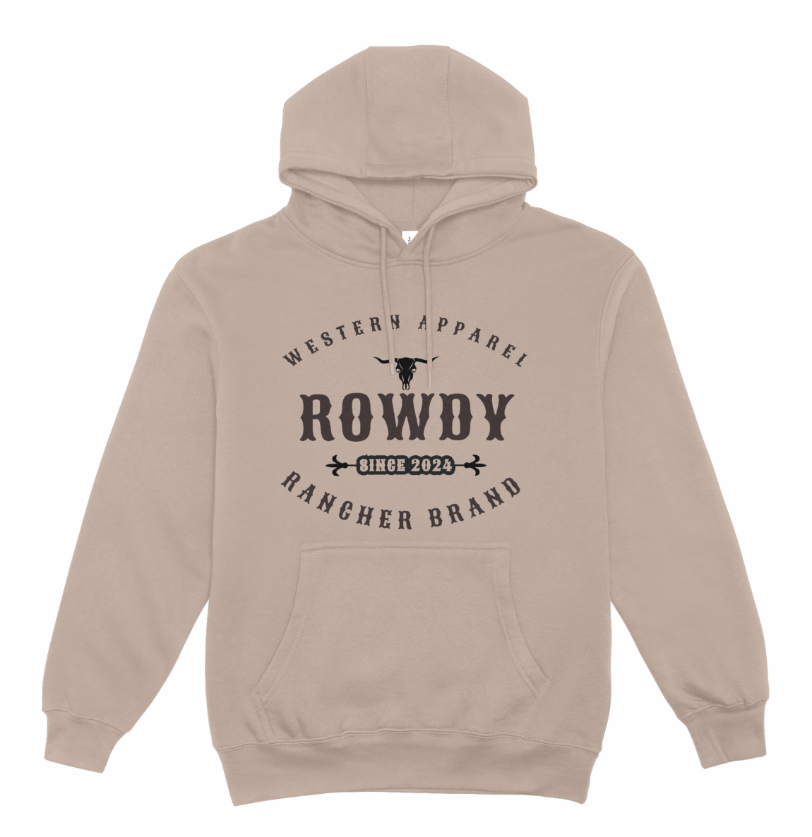 Mens Brown Logo - Western Apparel